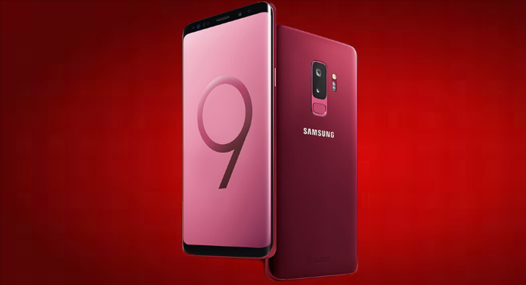 Nu kommer Samsung Galaxy S9 och S9+ i rött