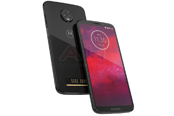 Flagship Moto Z3 Appears In Official Render Looks Identical To Moto Z3 Play