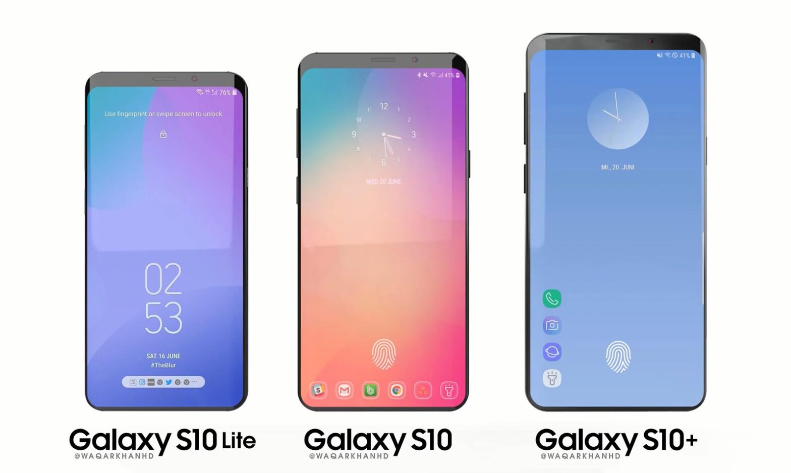 Galaxy S10 Concept Render 3