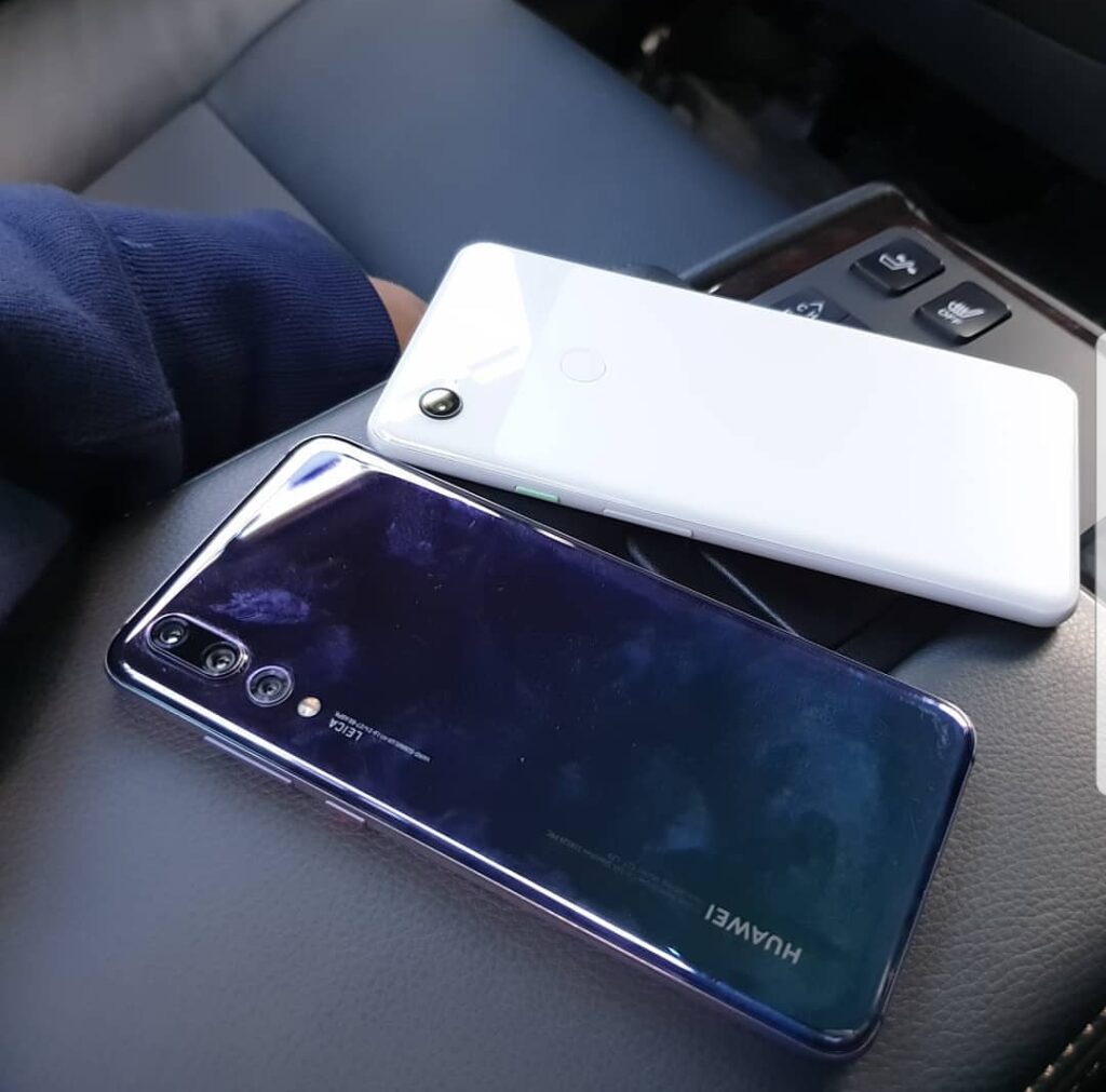 Pixel 3 XL jämförs med Huawei P20 Pro