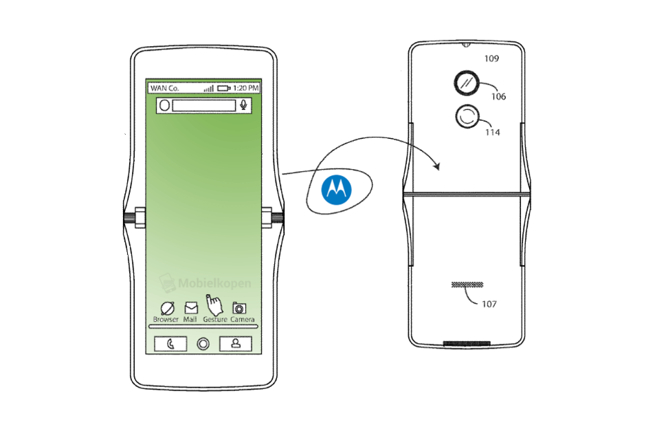 Håller Motorola på att utveckla en vikbar smartphone