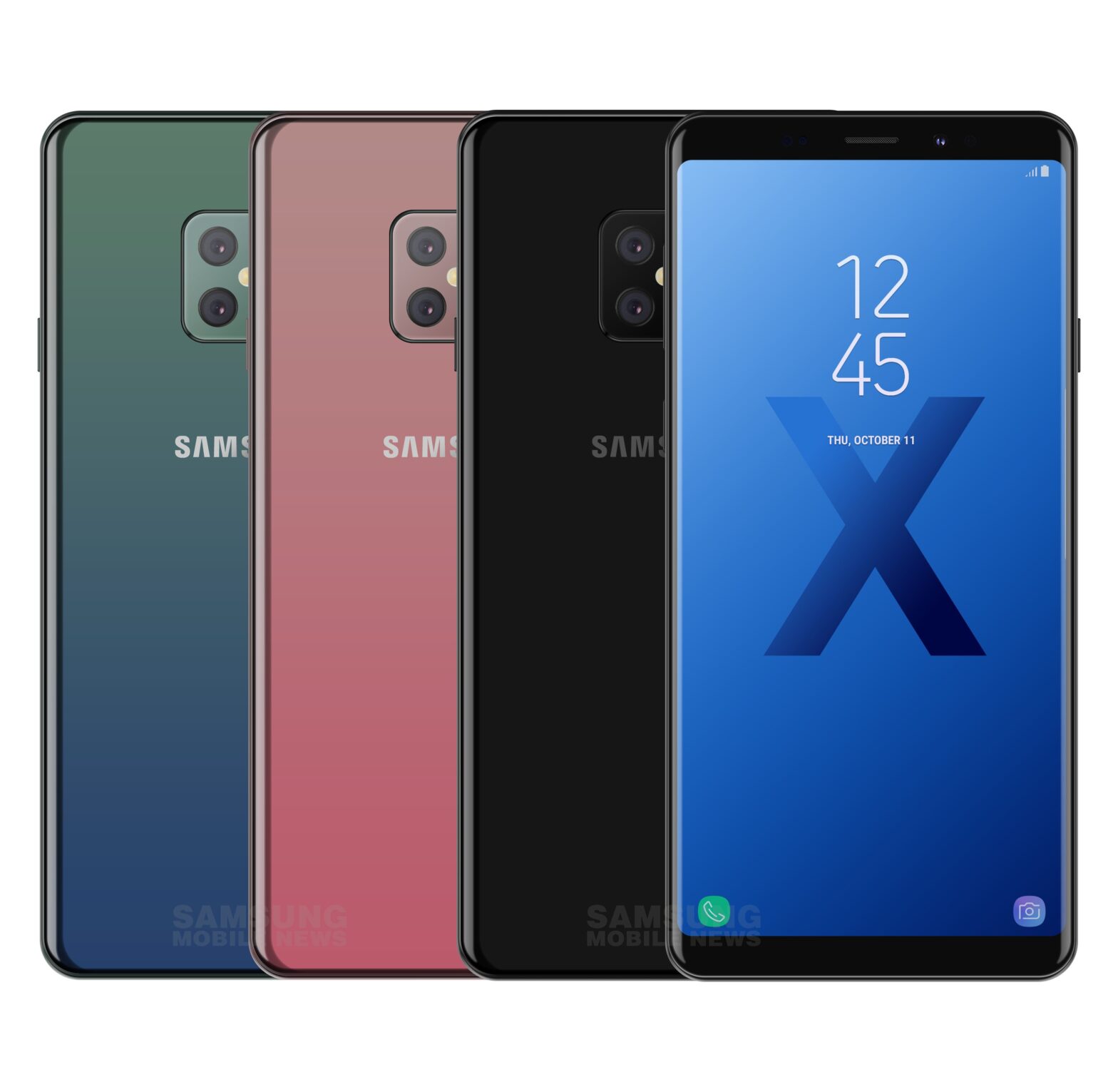 Kan det här vara Samsung Galaxy A8+ (2019)?