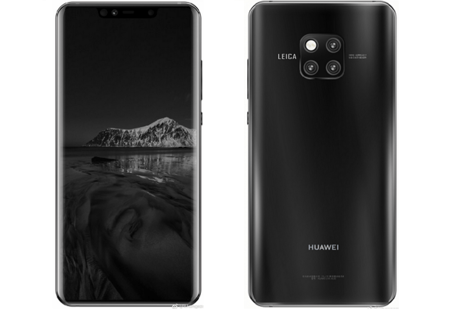 Images Show Huawei Mate 20 Pro At Ifa New Render Reveals The Phones Front Side And Display 1.png