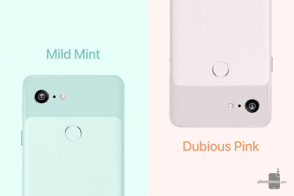 Google Pixel 3 Xl Colors Mint Pink