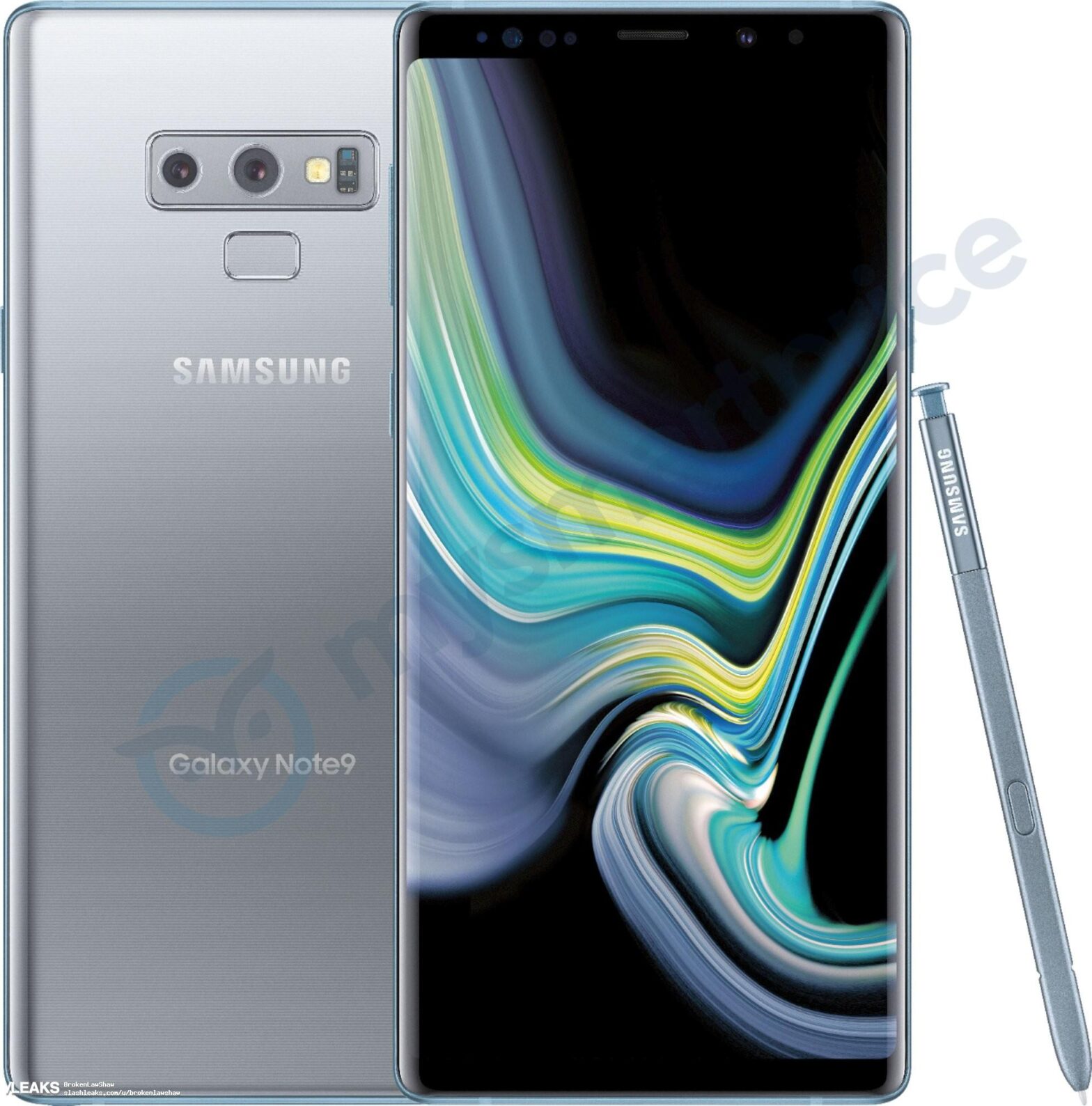 Samsung Galaxy Note 9 Silver Nb453a.jpg