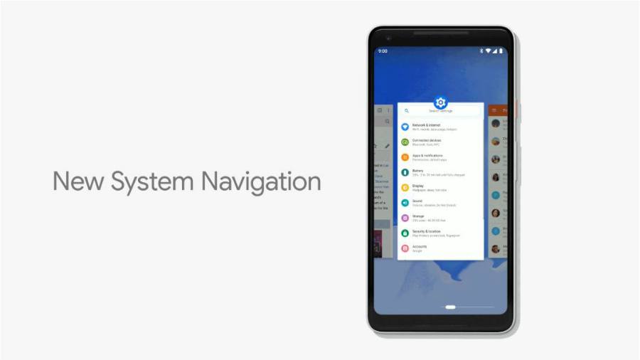 Android P Navigation Gestures