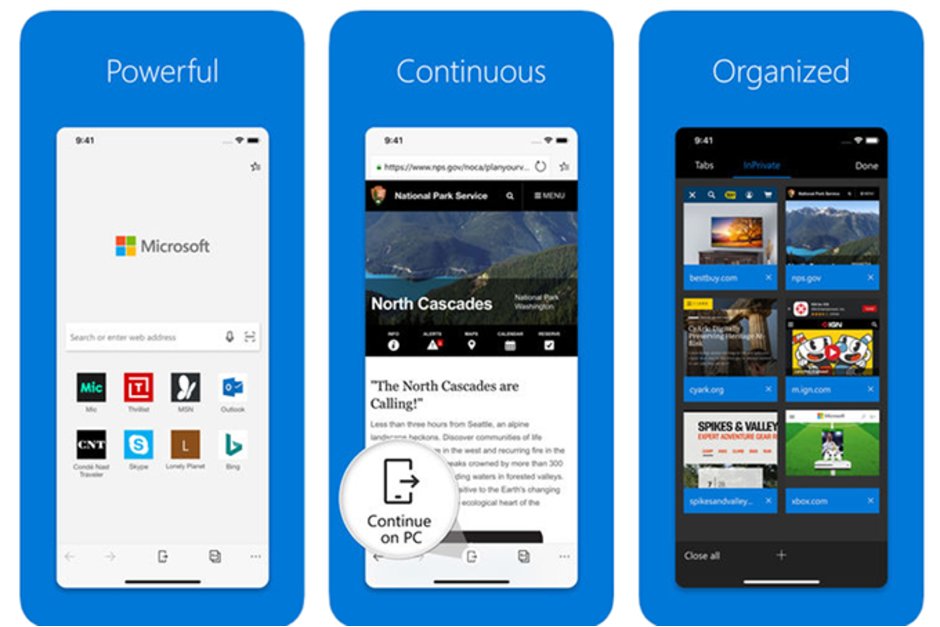 Microsoft Edge For Ios Updated With Siri Shortcuts More Improvements