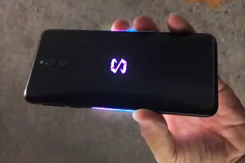 Xiaomi Black Shark 2 Appears In Hand On Video Rgb Lighting Galore