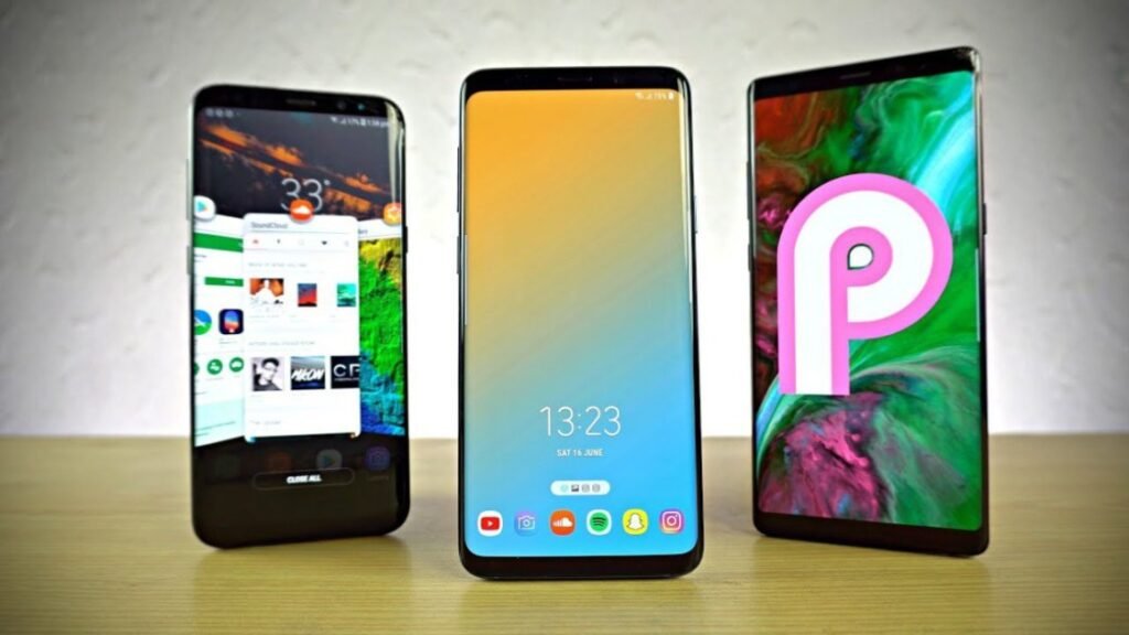 Så här ser de nya svepgesterna ut i Android 9 Pie på Samsung Galaxy Note 9