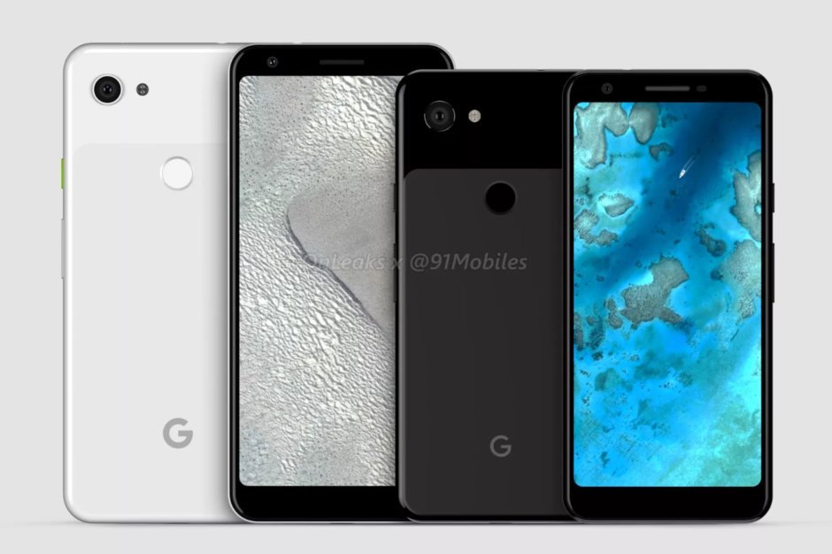 Google Pixel 3 Lite In Black And Pixel 3 Lite Xl In White.jpg