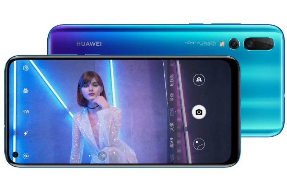 Huawei Nova 4 Goes Official With In Display 25mp Camera 48mp Main Rear Shooter