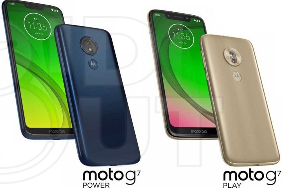 Leaked Moto G7 Family Portraits Reveal Three Notch Styles For Four Variants