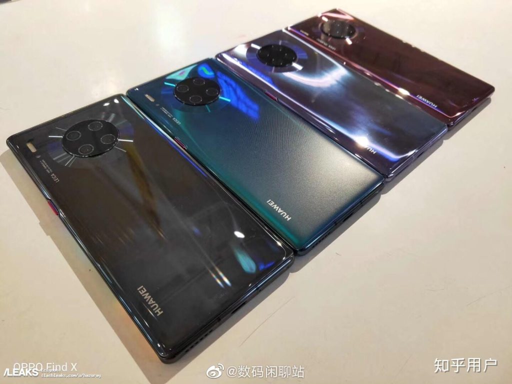 Huawei Mate 30 Pro dyker upp i det vilda