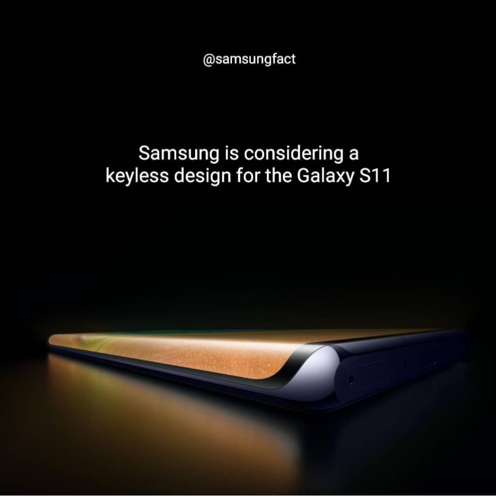 Samsung Galaxy S11 kanske kommer sakna fysiska knappar