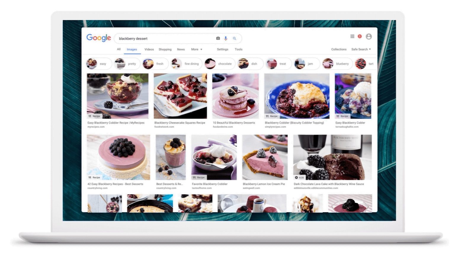 Google images desktop redesign