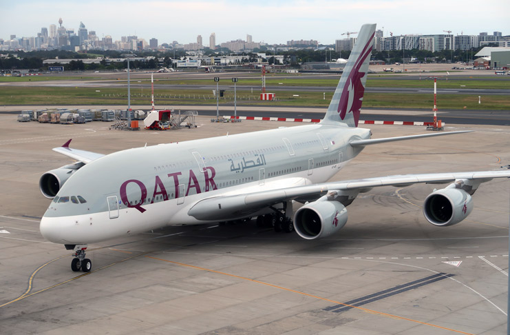 Qatar Airways A380 741