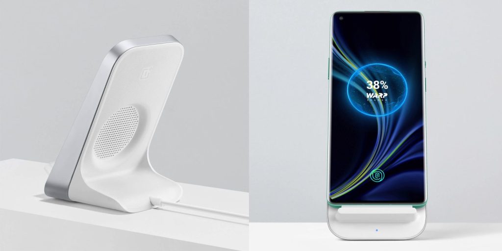 Den trådlösa laddaren till OnePlus 8- serien läcker ut