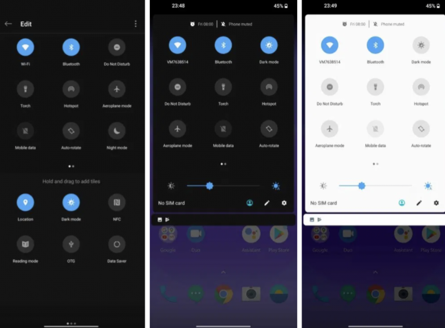 OnePlus 8 och 8 Pro får dedikerad knapp för Dark Mode I och med beta 1 av Android 11