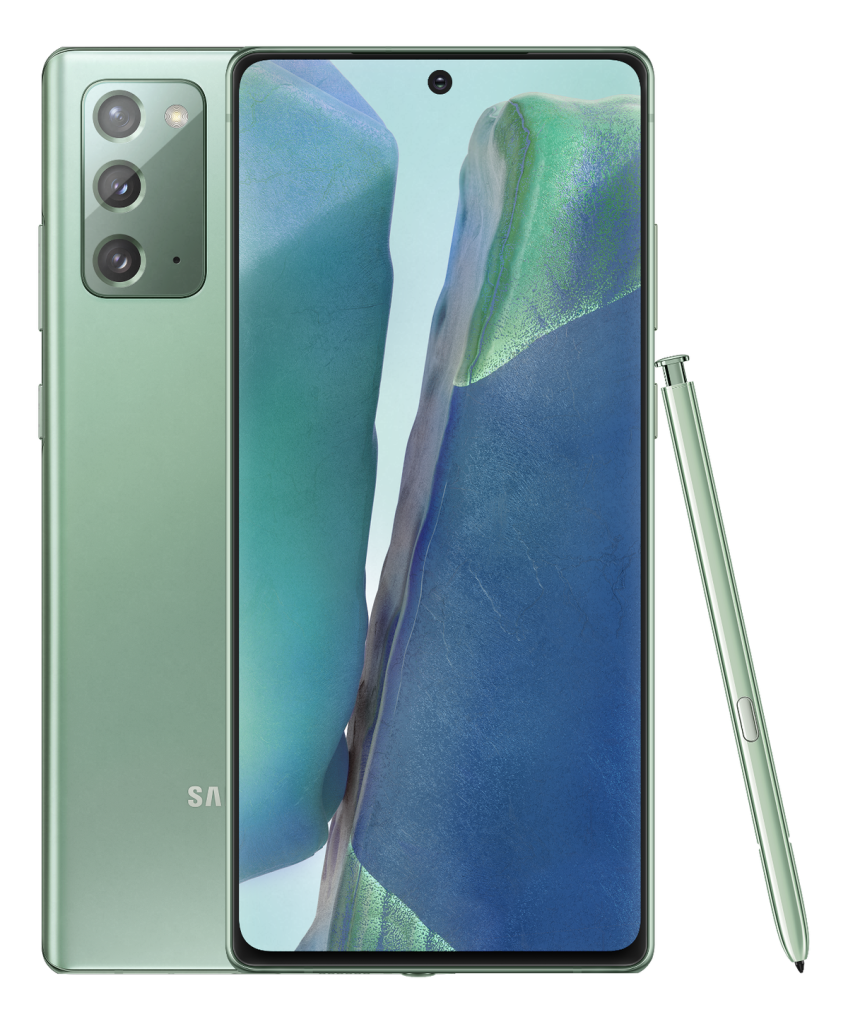 Samsung Galaxy Note 20 läcker ut i grönt