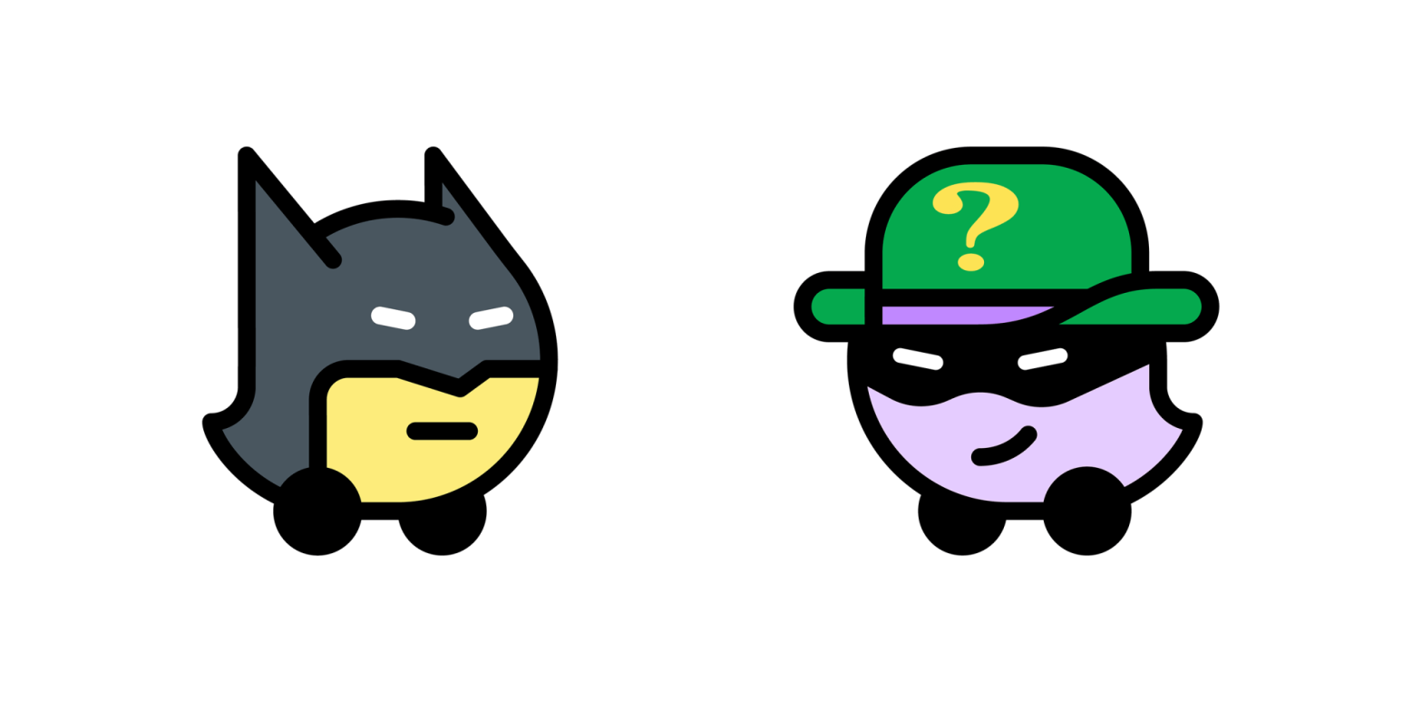 Waze Batman Riddler