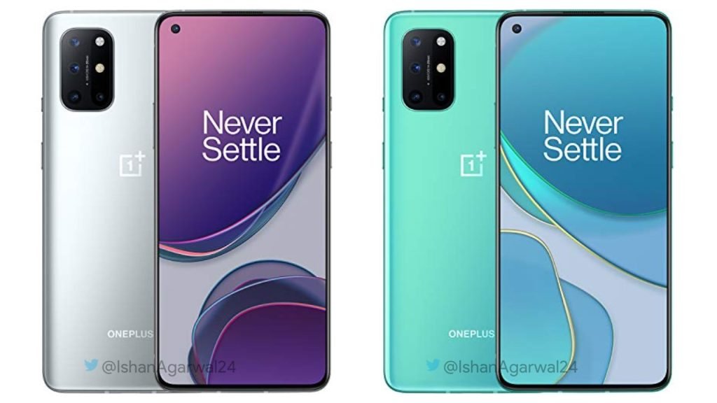 Oneplus 8T läcker ut på pressbild i två färger