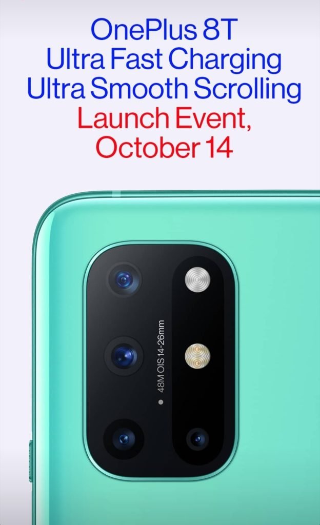 Är det här specifikationerna för kamerorna i OnePlus 8T?