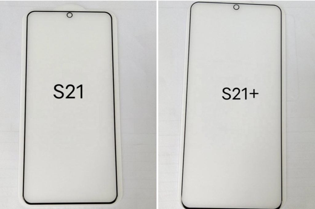 Ny bild på Samsung Galaxy S21 visar små ramar