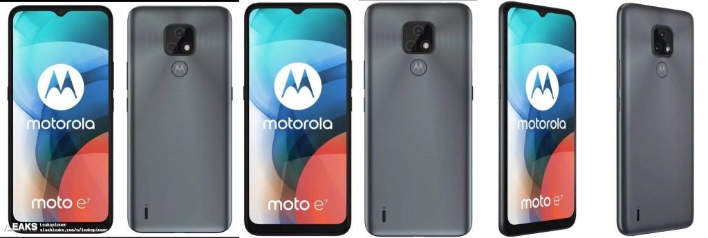 Motorola Moto E7 läcker ut på pressbild
