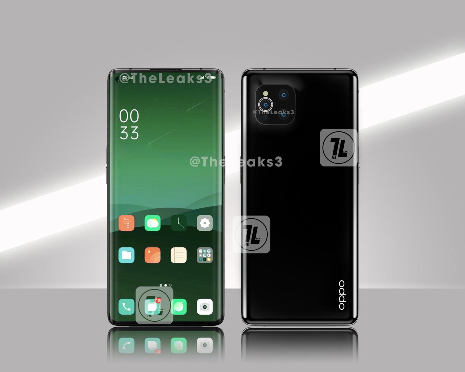 Designen för Oppo Find X3 Pro har troligen läckt