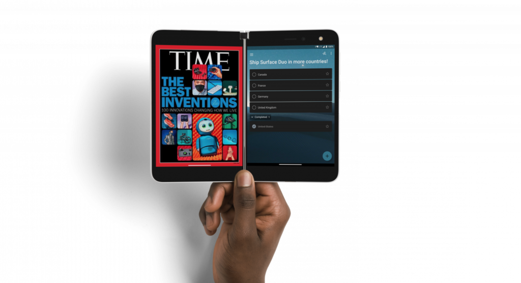 Microsoft Surface Duo ser mycket riktigt ut att komma till Europa under nästa år