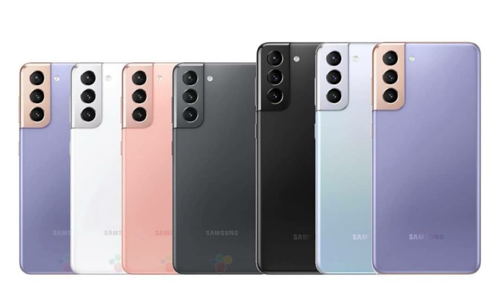 Samsung Galaxy S21 och S21+ åker fast på ny bild