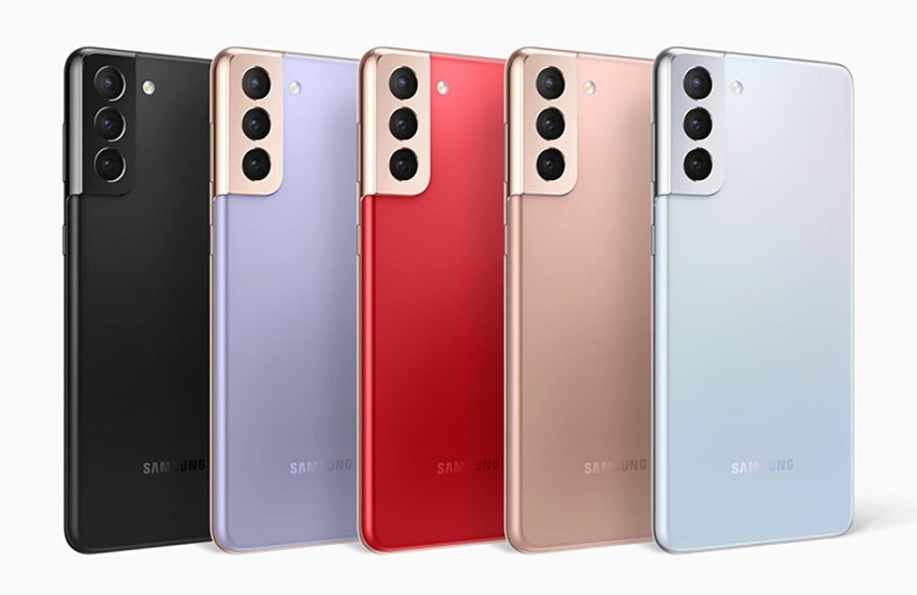 Samsung Galaxy S21 läcker ut på ytterligare bild, kommer i många kulörer