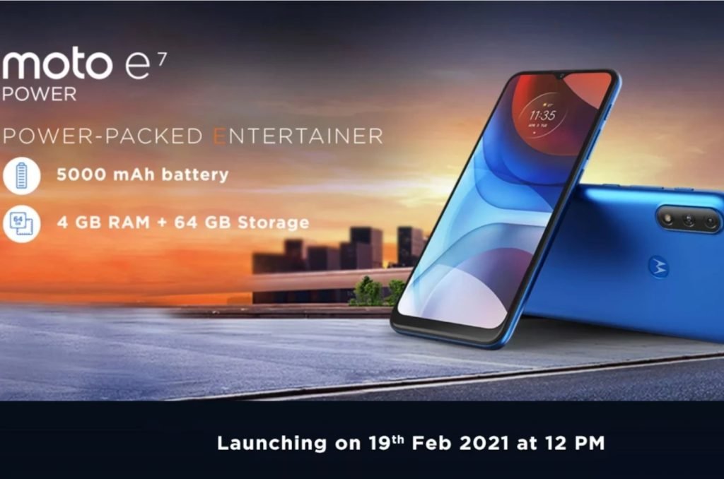 Motorola Moto E7 Power avslöjad på Flipcart