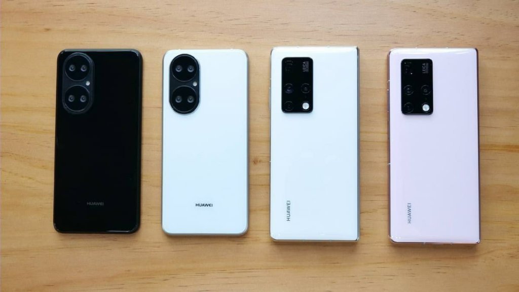 Huawei P50 visas upp tillsammans med vikbara Mate X2
