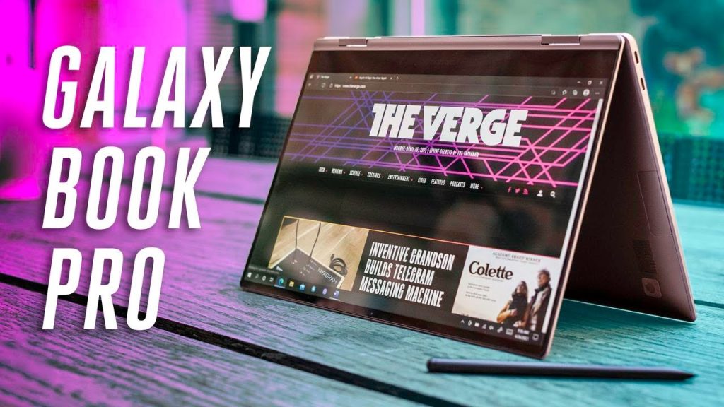 The Verge kollar in Samsung Galaxy Books