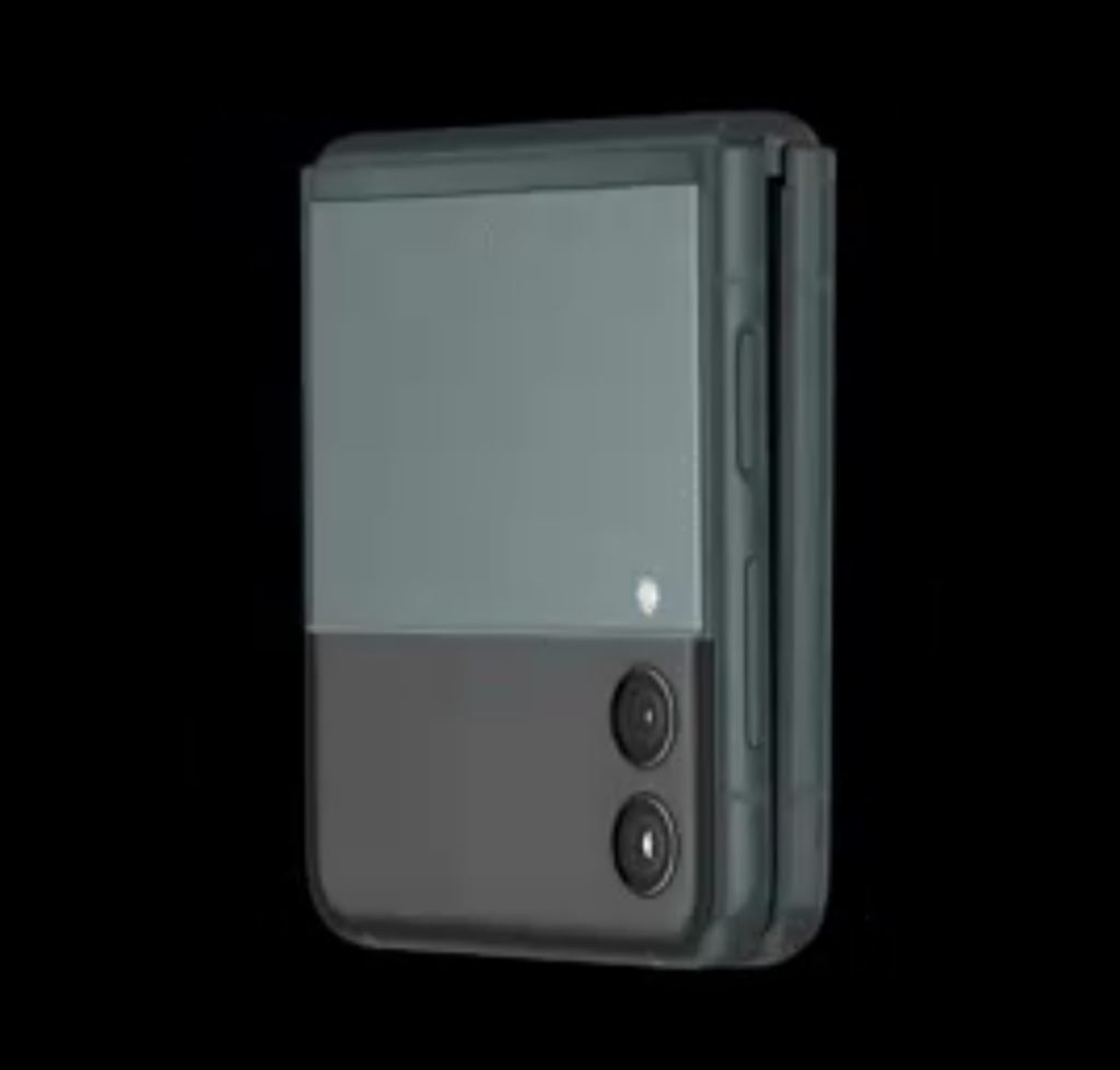 Samsung Galaxy Z Flip 3 läcker ut på 360 gradig rendering