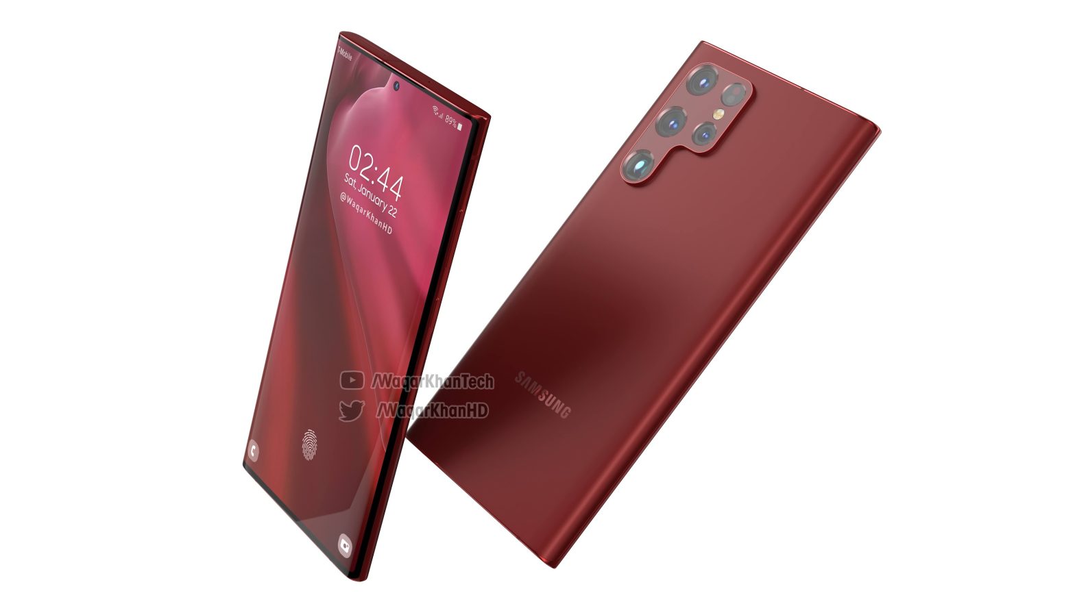 Nytt koncept kan visa Samsung Galaxy S22 Ultra