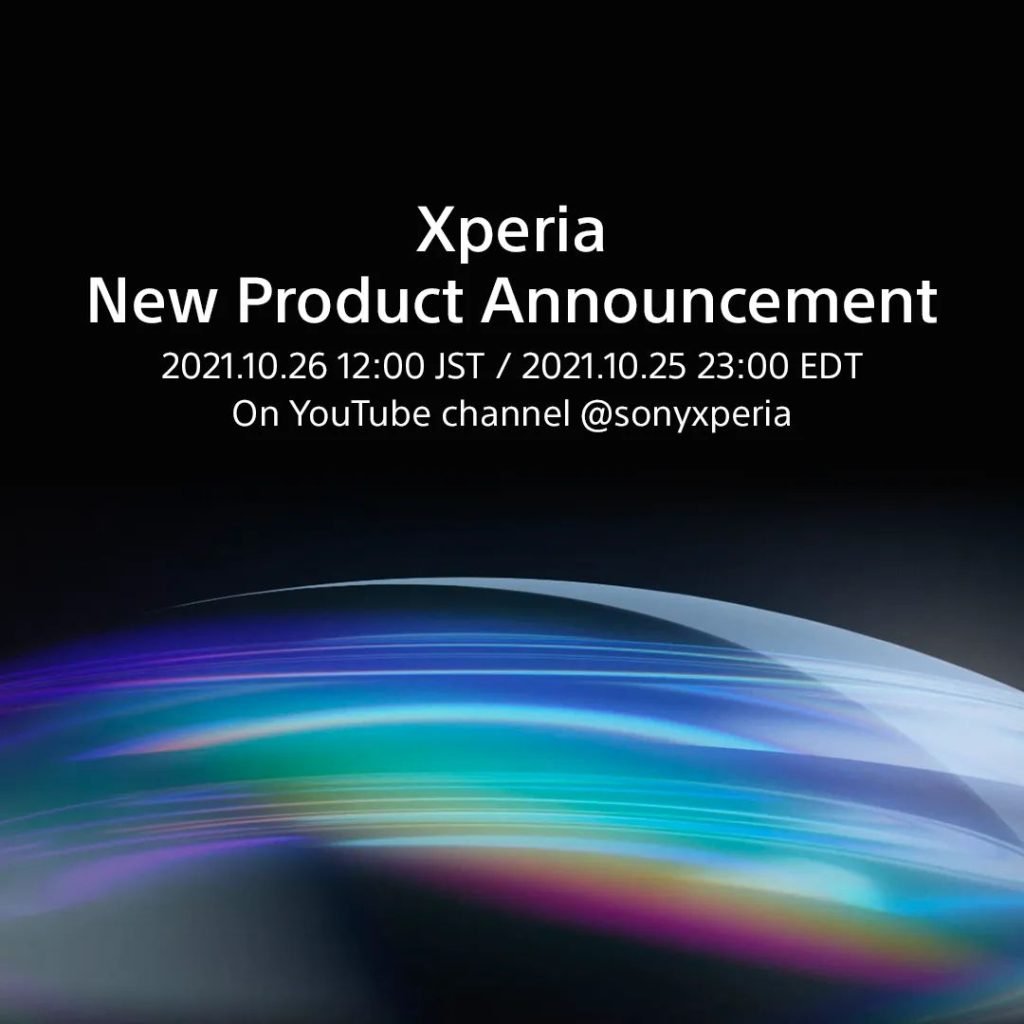 Sony kommer visa upp ny, okänd Xperia 25 oktober