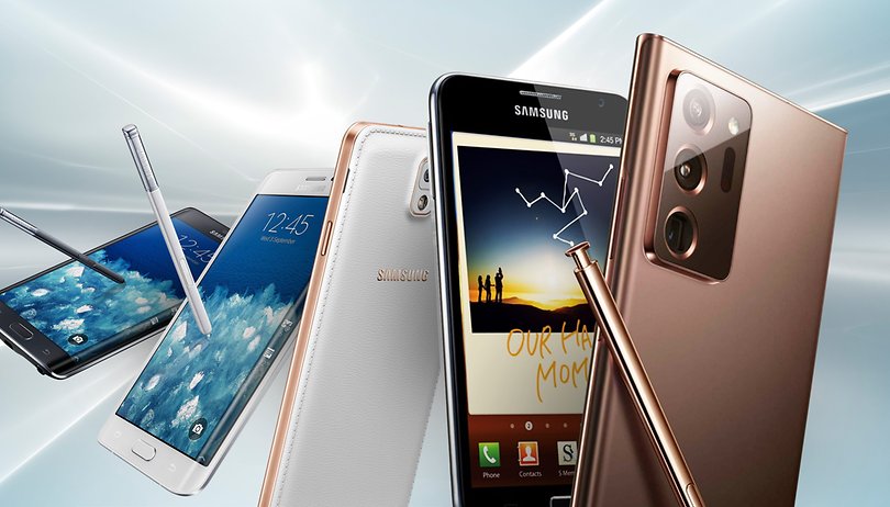 Samsung Galaxy Note History Evolution W810h462