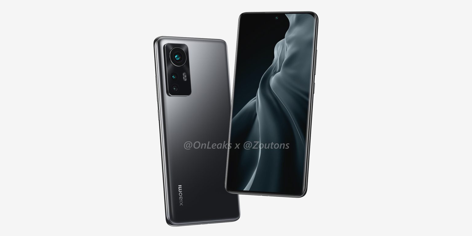 Xiaomi 12 renders