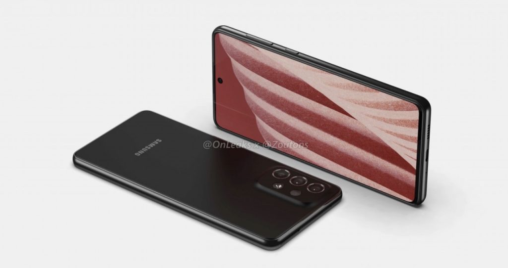 Samsung Galaxy A73 läcker ut i renderingar