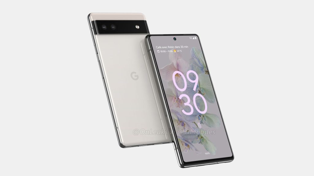 Pixel 6a render 1