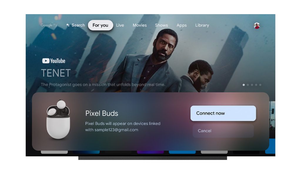 Fast pair google tv 1