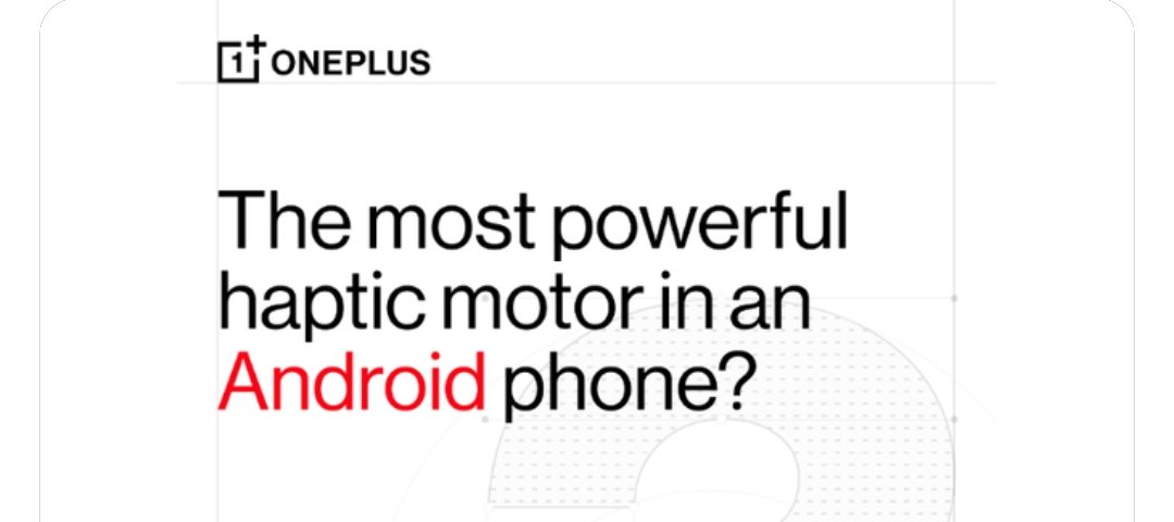 OnePlus 10 Pro ser ut att få riktigt stor haptic feedback motor