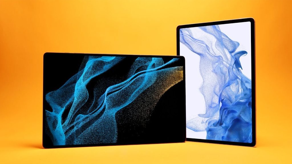 Samsung Galaxy Tab S8 Ultra jämförs med mindre syskon i ny video