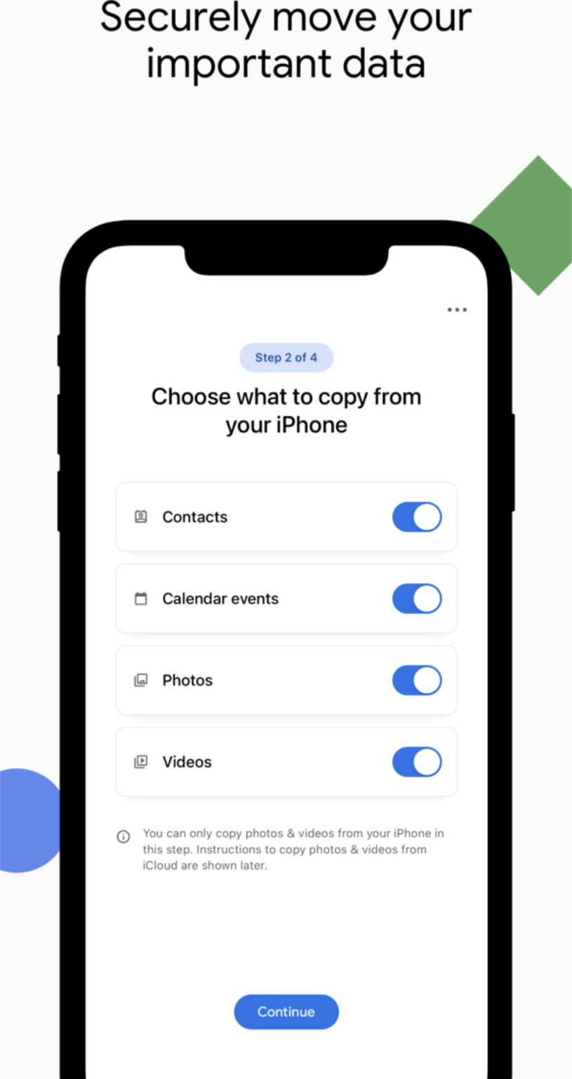Googles app ”byt till Android” nu fullt tillgänglig