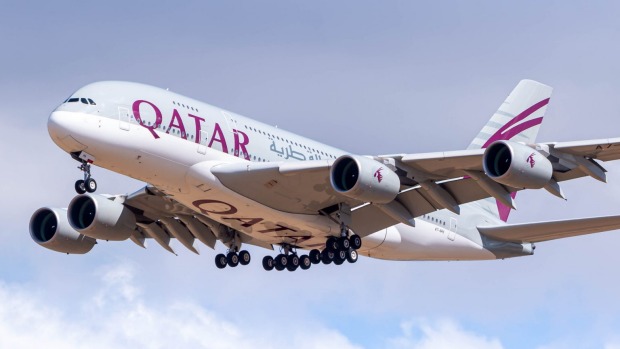Qatar Airbus A380-800 fick vända tillbaka på grund av rök indikation