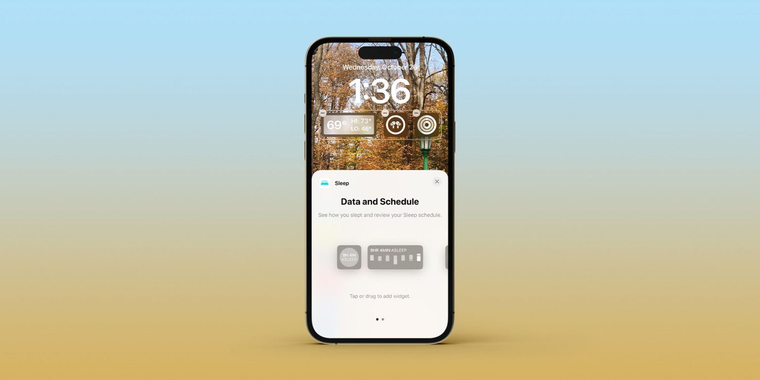 Apple adderar ny widget i iOS 16.2