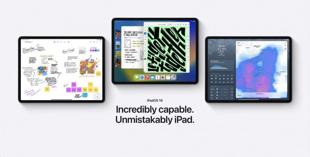 Apple kan skicka ut iPadOS 16.1 24 oktober