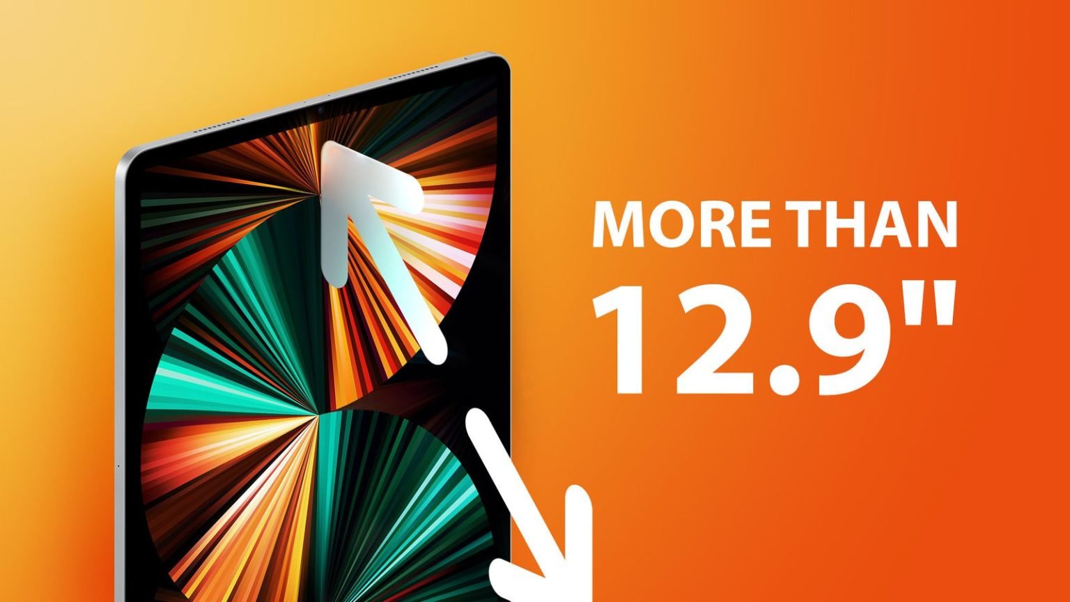 Ipad More Than 12.9 Inches Feature Orange